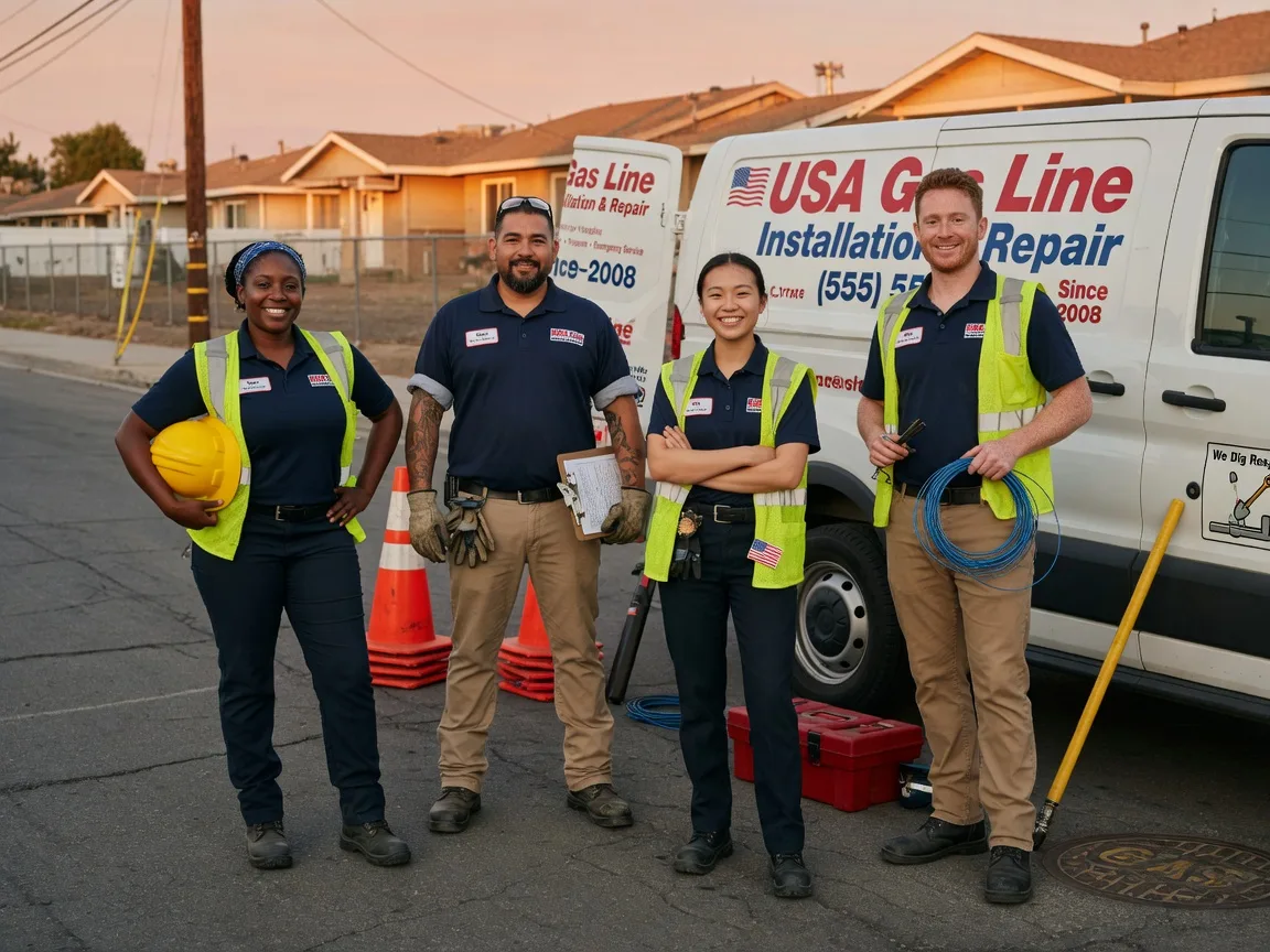 Gas Line Installation company in Talpa, TX
